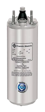 MOTOR SUMERGIBLE 1.0 HP FRANKLIN 230V1F