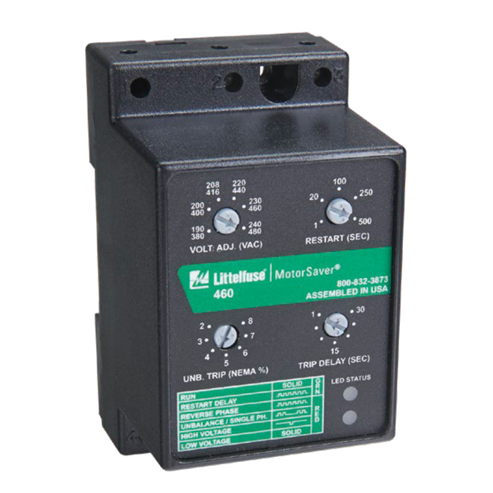 MONITOR DE VOLTAJE TRIFASICO MOTOR SAVER 200-480VAC