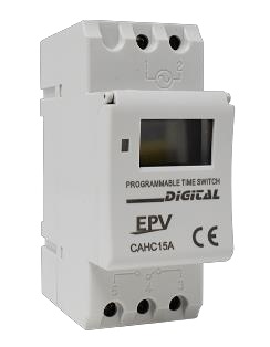 TIMER SEMANAL 16 EVENTOS 220VAC EPV