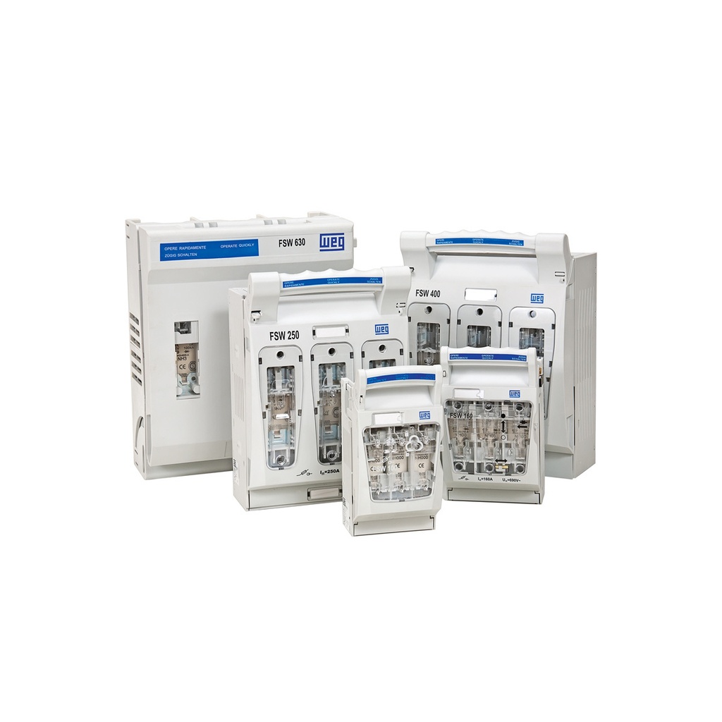 SECCIONADOR PARA FUSIBLES NH FSW 00 HASTA 160A