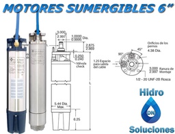 [1075] MOTOR SUMERGIBL 25 HP FRANKLIN 6&quot; 460V3F